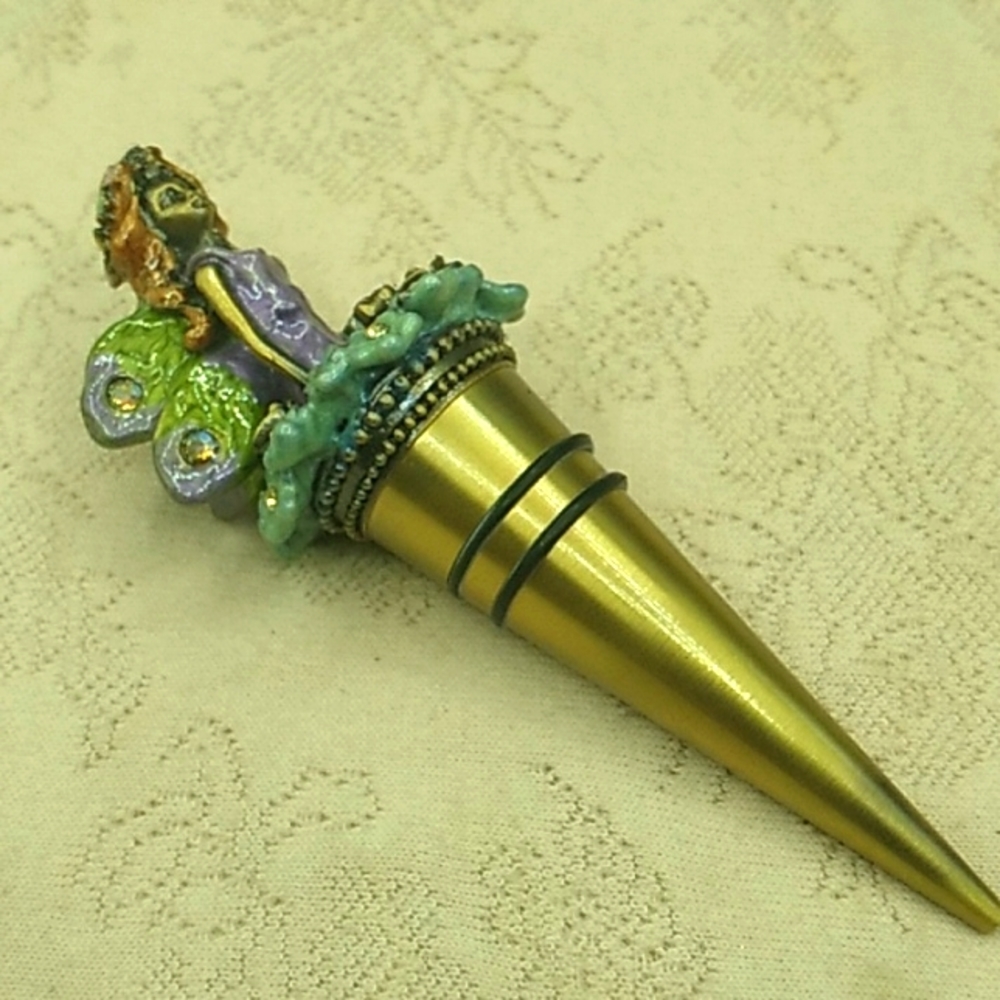 Vintage Kirks Folly Fairy Dream Bottle Stopper